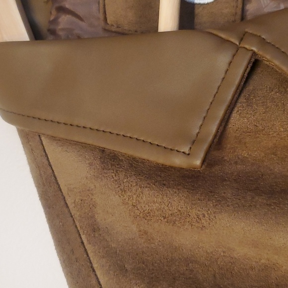 GA Milano Suede Leather Jacket S/M - Picture 5 of 12